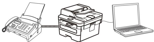 BROTHER MFC-L2710DW - Recevoir des fax sur votre ordinateur (Windows®) - 1