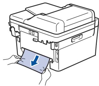 BROTHER MFC-L2710DW - Du papier est coince au niveau du bac recto verso - 3