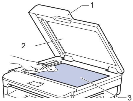 BROTHER MFC-L2710DW - Nettoyer le scanner - 1
