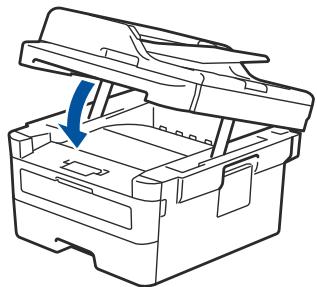 BROTHER MFC-L2710DW - Du papier est coincé à l'intérieur du bac de sortie - 3