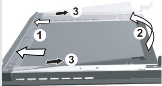 GORENJE BOP 88 ORA - Démontage des glissières télescopiques extensibles - 3