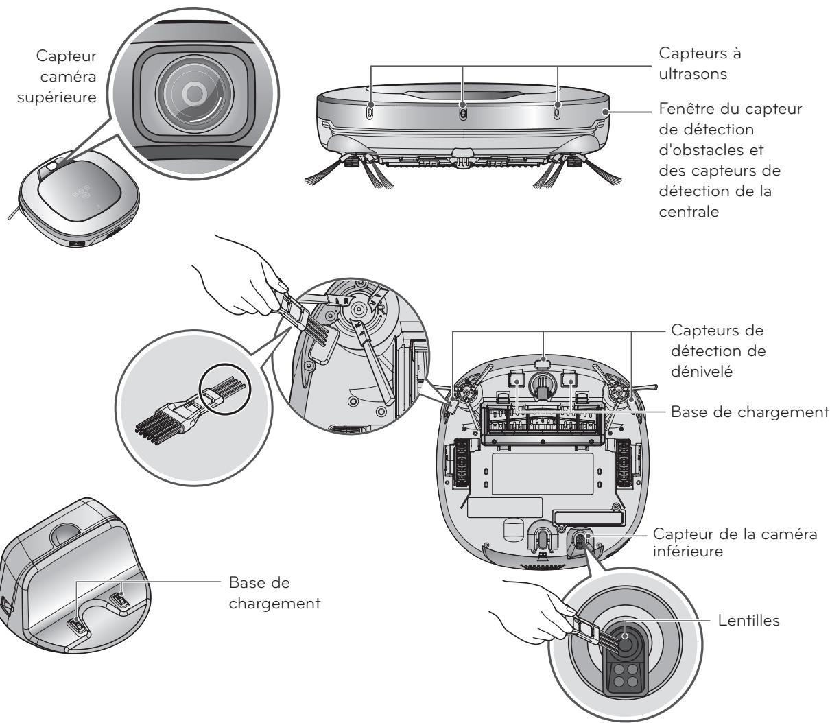 LG VR1229B - FONCTION DE RECHERCHE DE ZONES À NETTOYER - 24