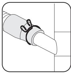 DARTY TDFV15315W - Raccordement du conduit d'évacuation - 2