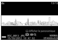 NIKON 1J3WH+10-30+30-110 - Visionnage des panoramiciques - 1