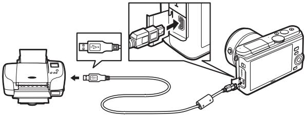 NIKON 1J3WH+10-30+30-110 - Branchez le cable USB. - 1