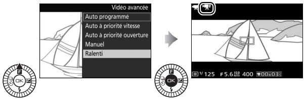 NIKON 1J3WH+10-30+30-110 - Sélectionnez le mode Video avancée. - 2