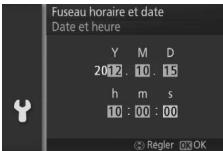 NIKON 1J3WH+10-30+30-110 - Choisissez une langue et reglez l'horloge. - 6