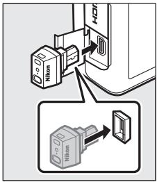NIKON 1J3WH+10-30+30-110 - Connectez le WU-1b. - 1