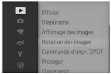 NIKON 1J3WH+10-30+30-110 - Choix d'un menu - 1