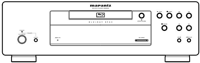 MARANTZ BD8002 - Lecture - 1
