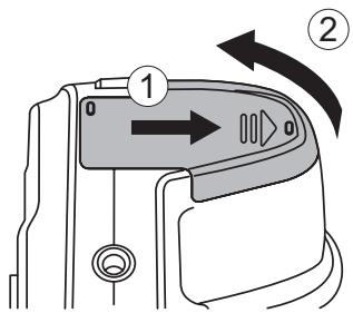 KODAK APN_Bridge_Digital_AZ528 - Installing Battery and Memory Card - 1