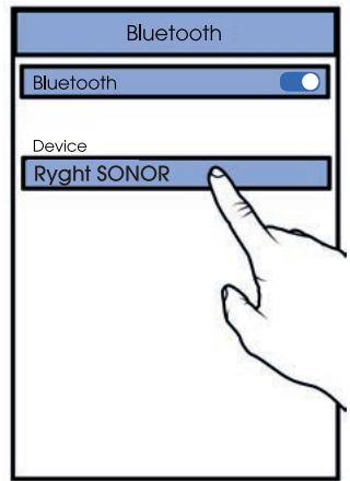RYGHT R481702 - 2) APPAIRER UN DEUXIÈME APPAREIL ÉLECTRONIQUE AU CASQUE SONOR : - 1
