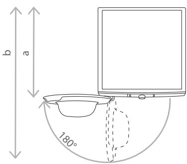 HISENSE W1014FQRT - Ouverture du hublot du lave-linge (vue de dessus) - 1