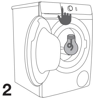 HISENSE W1014FQRT - MISE EN MARCHE DU LAVE-LINGE - 3