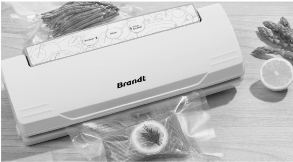 BRANDT SOU-110V - Emballeuse sous vide Vacuum Sealer - 1