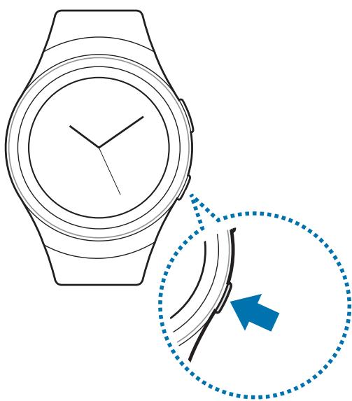 SAMSUNG GEAR S2 SPORT BLANC - Allumer et éteindre la Gear - 1