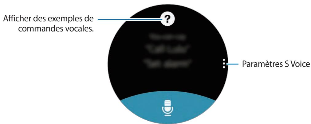 SAMSUNG GEAR S2 SPORT BLANC - Utiliser S Voice - 2