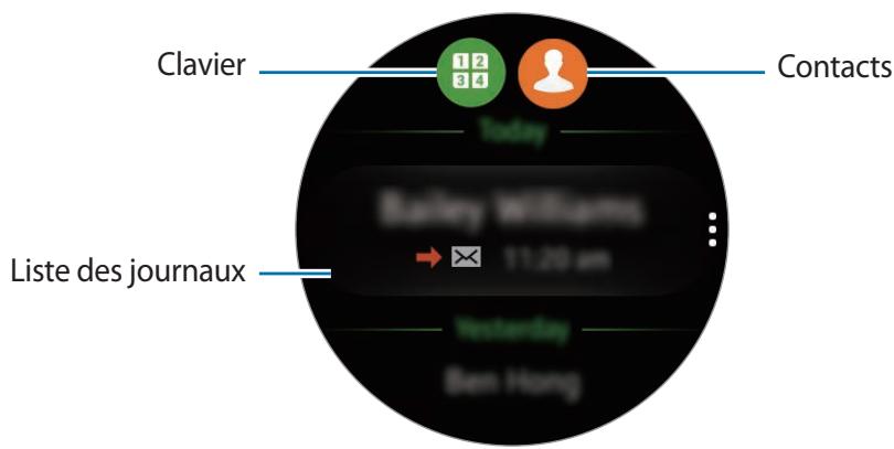 SAMSUNG GEAR S2 SPORT BLANC - Passer des appellant - 1