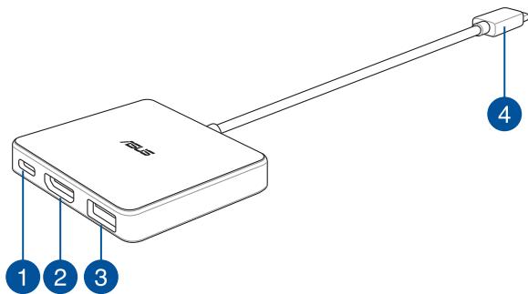 ASUS ZENBOOK FLIP 78256 - Mini dock (sur une sélection de modèles) - 1