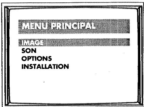 PROLINE LD1401 - RÉGLAGES DE L'IMAGE / RÉGLAGES DU SON - 1