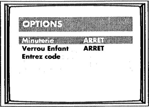 PROLINE LD1401 - RéGLAGE DES OPTIONS - 2