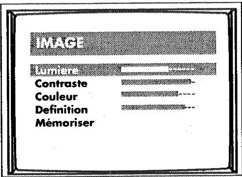 PROLINE LD1401 - RÉGLAGES DE L'IMAGE / RÉGLAGES DU SON - 2