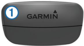GARMIN CEINTURE CARDIO - Installation du monitreur de fréquence cardiaque - 1
