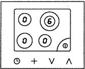 GAGGENAU CK 161-115 - Zone de cuisson ultra-rapide (3)   arrière droite - 12