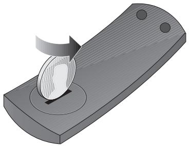 BOSER CINEMATE GS II - Remplacement de la pile de la télécommande du cinemate® série II - 1