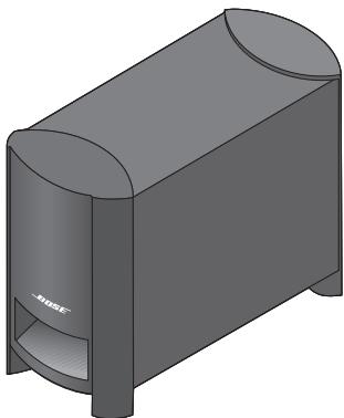 BOSER CINEMATE GS II - Connexion des enceintes au module acoustimass® - 4