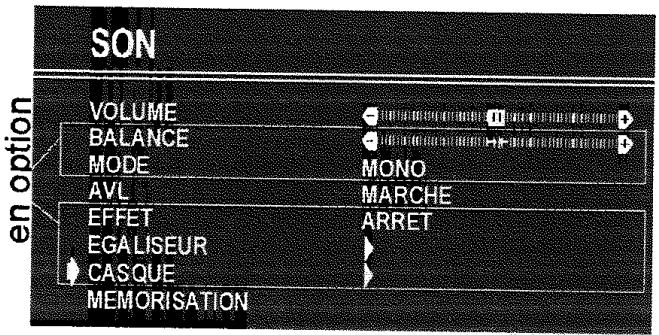 PROLINE S2805 - Modification des paramètres audio du casque - 1