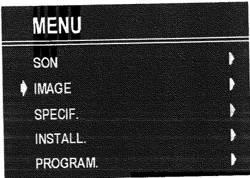 PROLINE S2805 - Menu IMAGE (Vidéo) - 1