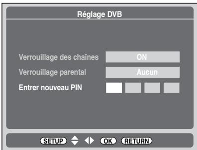 TOSHIBA RD-H100DT - Configuration du code NIP - 1