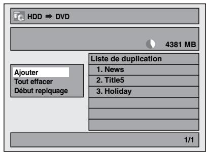 TOSHIBA RD-H100DT - Pour annuler la sélection: - 3