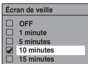 TOSHIBA RD-H100DT - Écran de veille (Par défaut: 10 minutes) - 1
