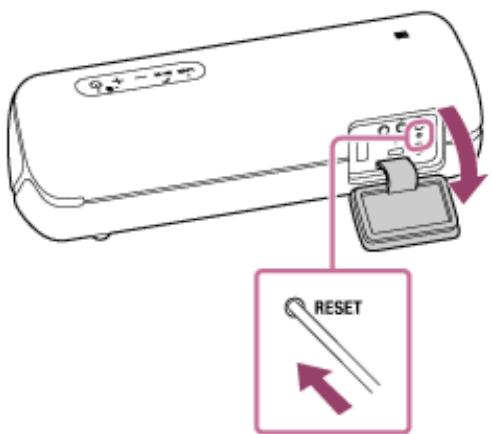 SONY XB-52 - Utilisation de la touche RESET - 1