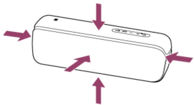 SONY XB-52 - Tapez sur les parties supérieure, avant, laterales ou inférieure de l'enceinte. - 2