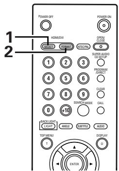 DENON DVD-A1XV - AJUSTEMENT DE LA QUALITE DE L'IMAGE - 3