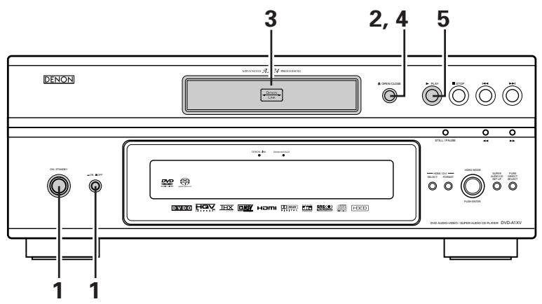 DENON DVD-A1XV - AJUSTEMENT DE LA QUALITE DE L'IMAGE - 4