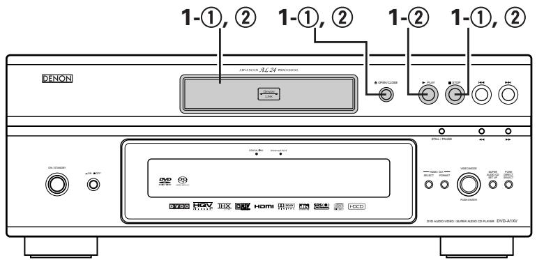 DENON DVD-A1XV - Lire une image fixe - 1
