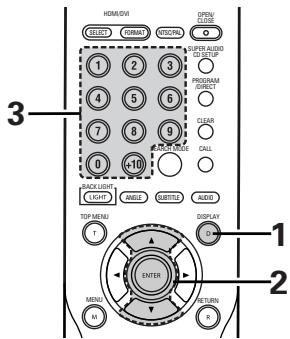 DENON DVD-A1XV - UTILISATION DES AFFICHAGE ON-SCREEN - 1
