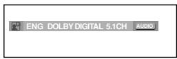 SAMSUNG DVD-P1080P7 - Utilisation du bouton AUDIO (DVD/MPEG4) - 1