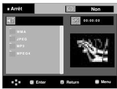 SAMSUNG DVD-P1080P7 - Menu clips pour MP3/WMA/JPEG/ MPEG4/CD Audio - 1