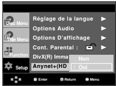 SAMSUNG DVD-P1080P7 - Configuration de la fonction Anynet+(HDMI-CEC) - 3