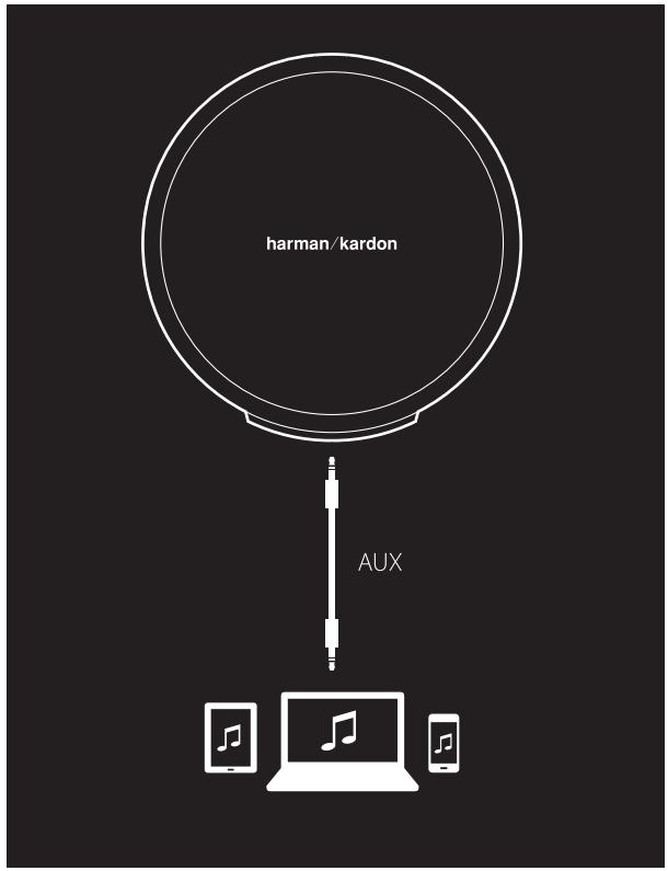HARMAN KARDON omni 20 BLACK - Rediffusion Bluetooth®/Aux - 1
