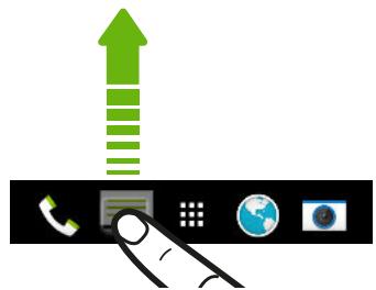 HTC ONE M8 S ACIER - Barre de lancement - 1