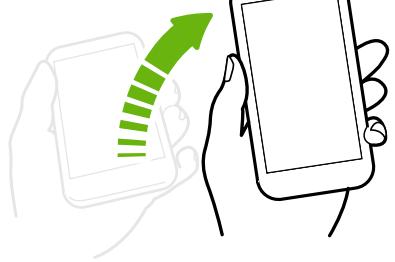 HTC ONE M8 S ACIER - Réveiller le téléphone directement sur le panneau de widgets de l'écran d'accueil - 1
