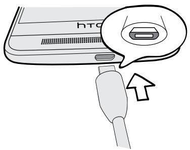 HTC ONE M8 S ACIER - Charger la batterie - 2