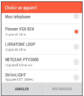 HTC ONE M8 S ACIER - Partager vos medias sur les apparciils HTC Connect - 3