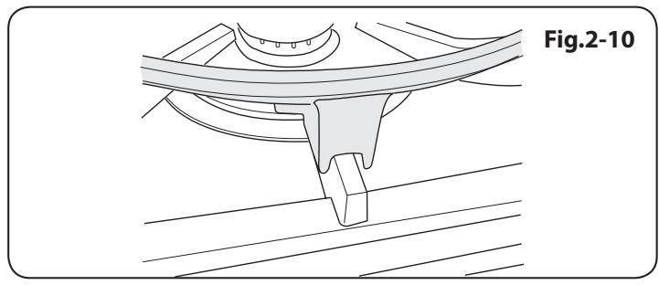 FALCON ELS 110 DF WH/-EU BLANC - Plaque à griller (option) - 6